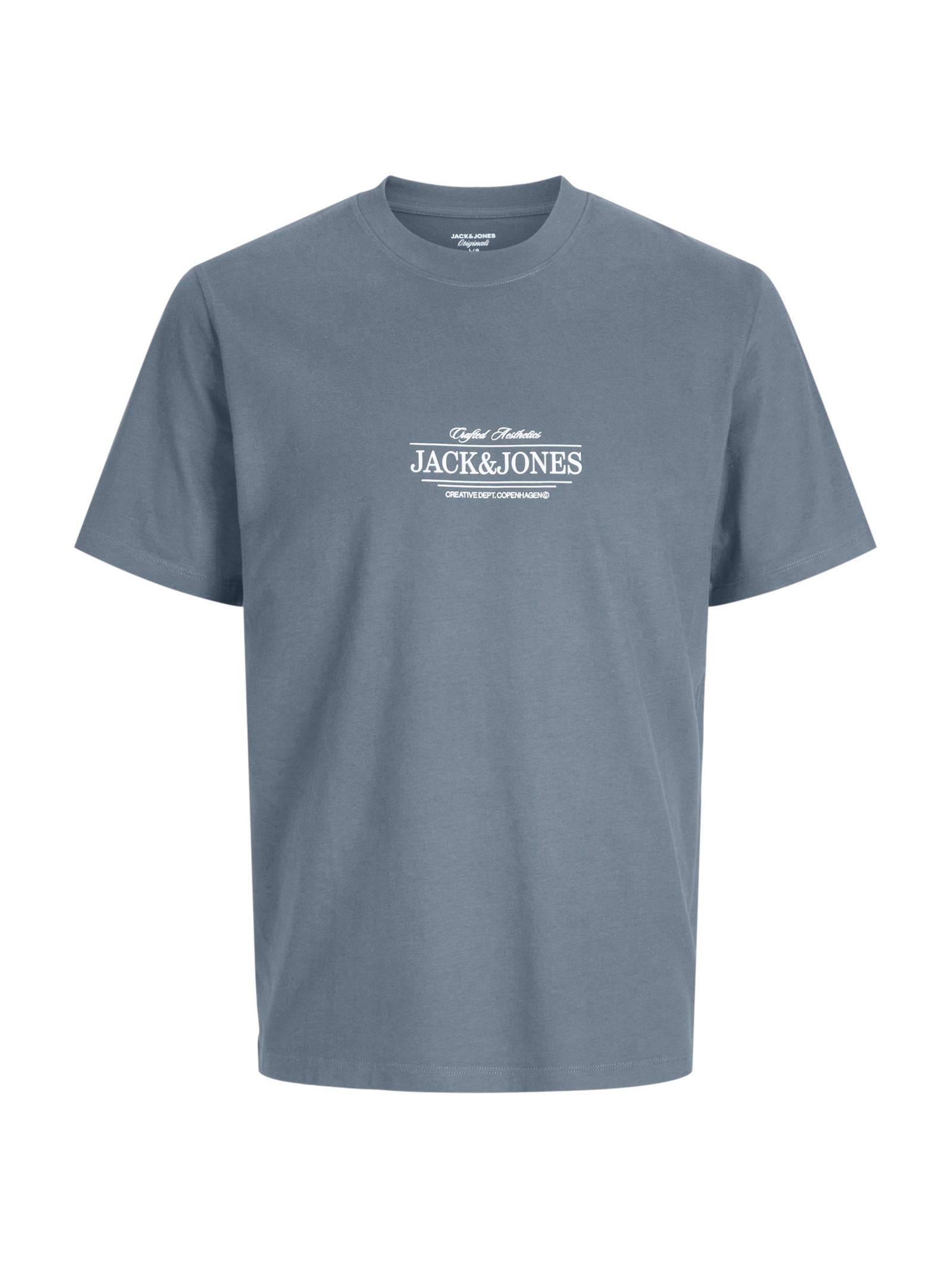 T-shirt Jack & Jones Avio Assis logo 12295049 /Tradewinds JACK & JONES 