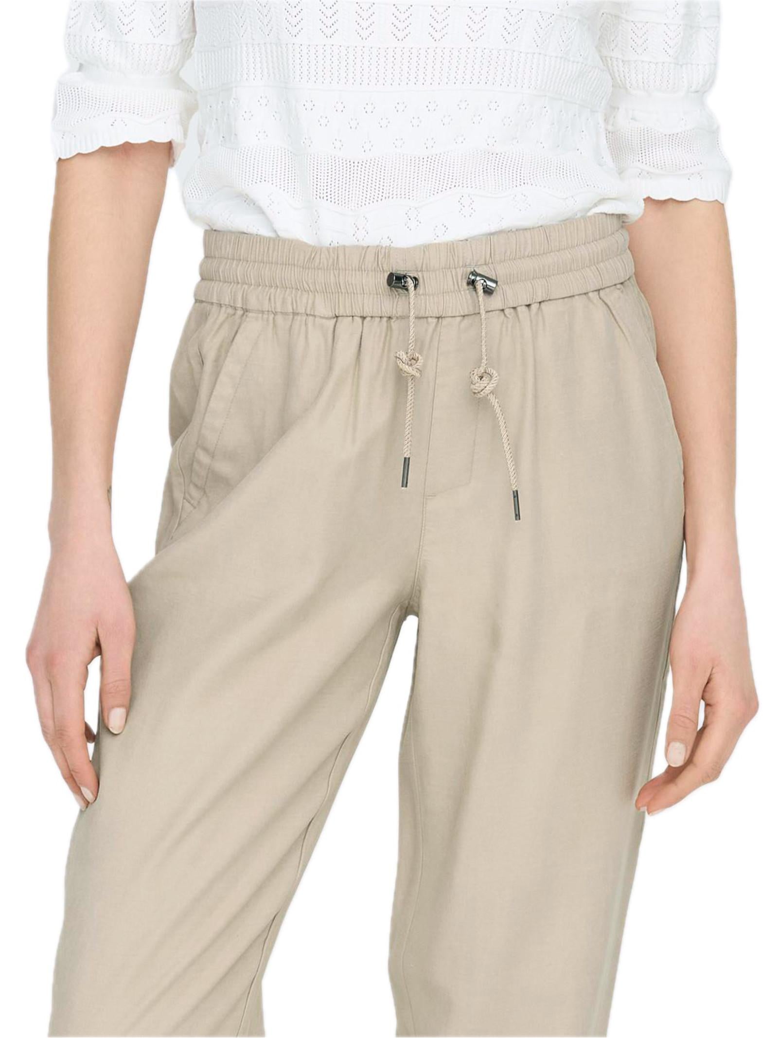 Pantalone Only Beige con polsino 15203946 /Humus ONLY 
