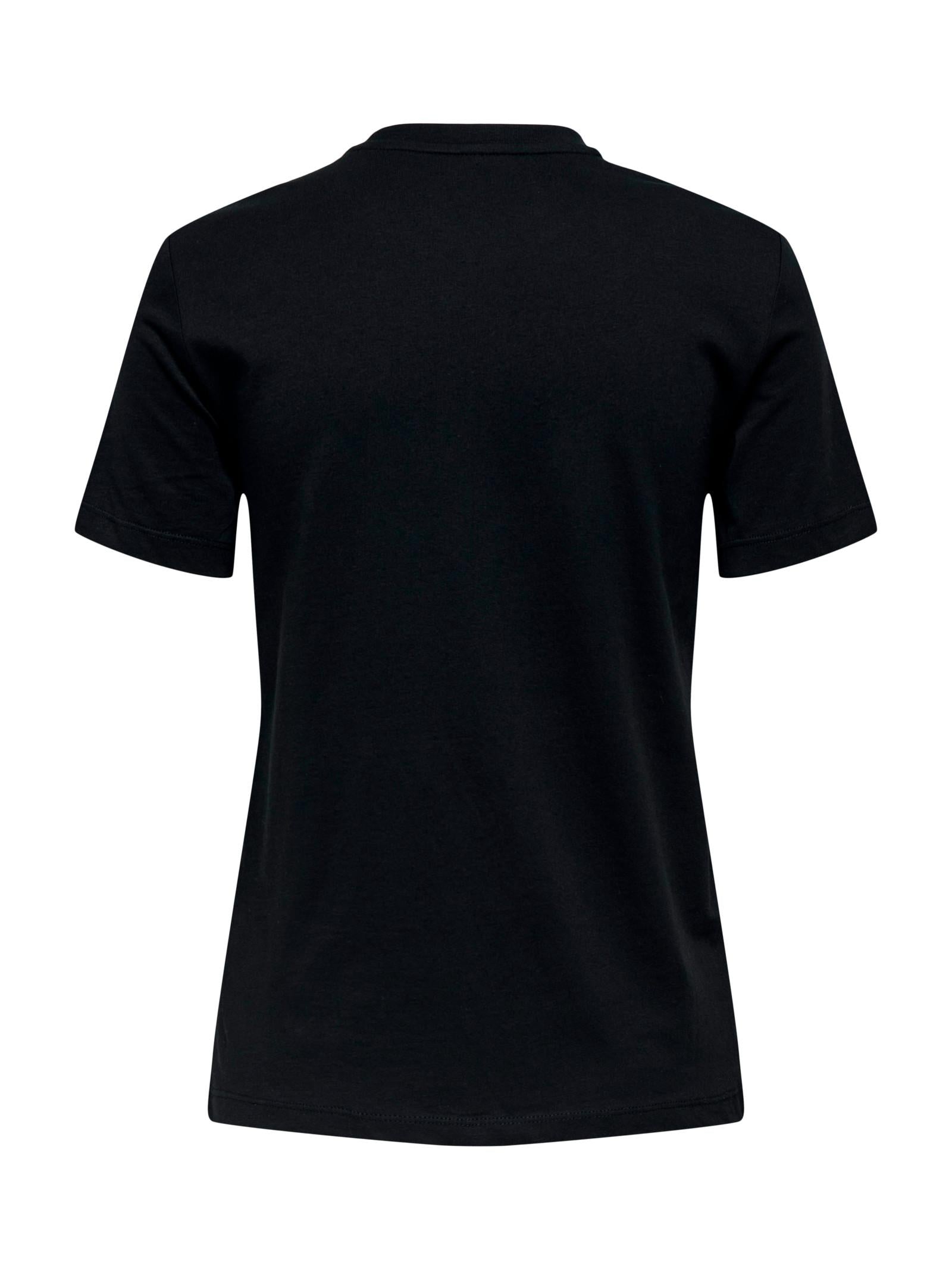 T-shirt Only Blossom Nero mini stampa 15356208 /Black ONLY 