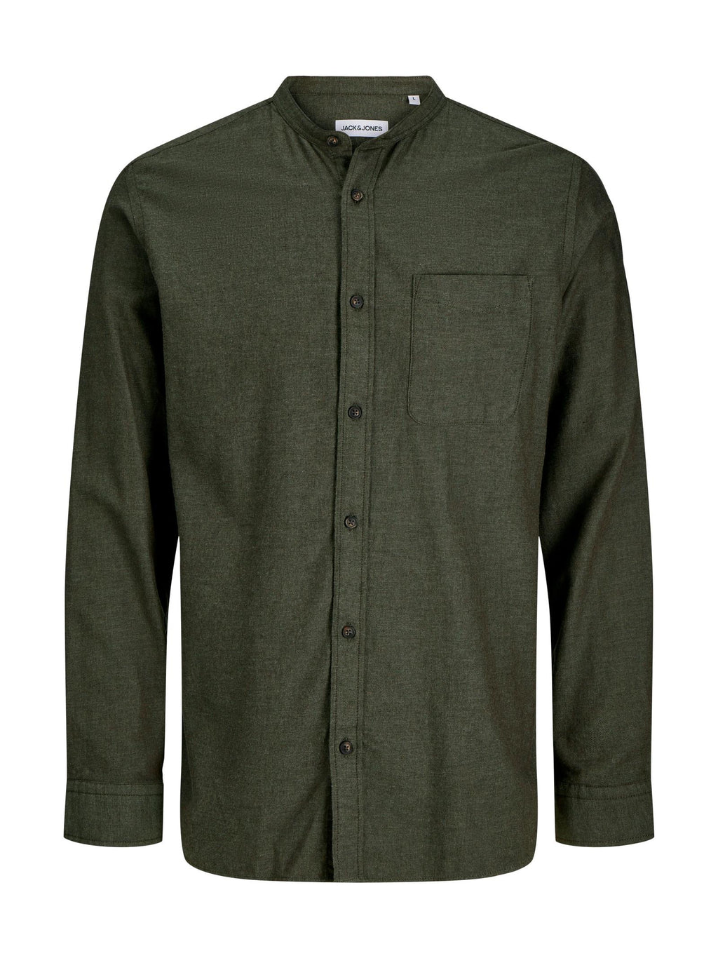 Camicia Jack & Jones Band Verde manica lunga 12278418 /Rosin JACK & JONES 