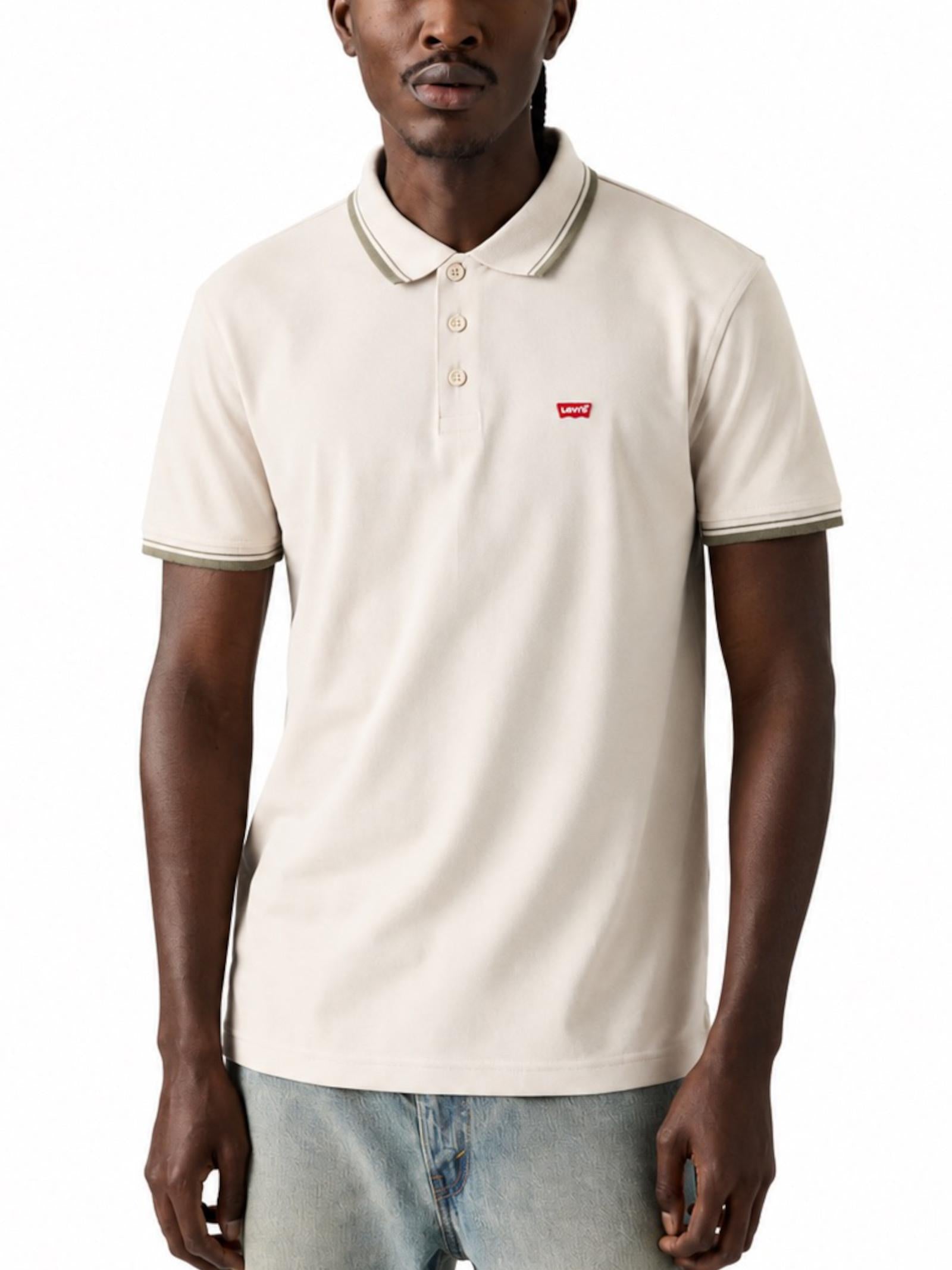 Polo Levi's® Wood Beige logo ricamato 3588303 47 LEVI'S® 