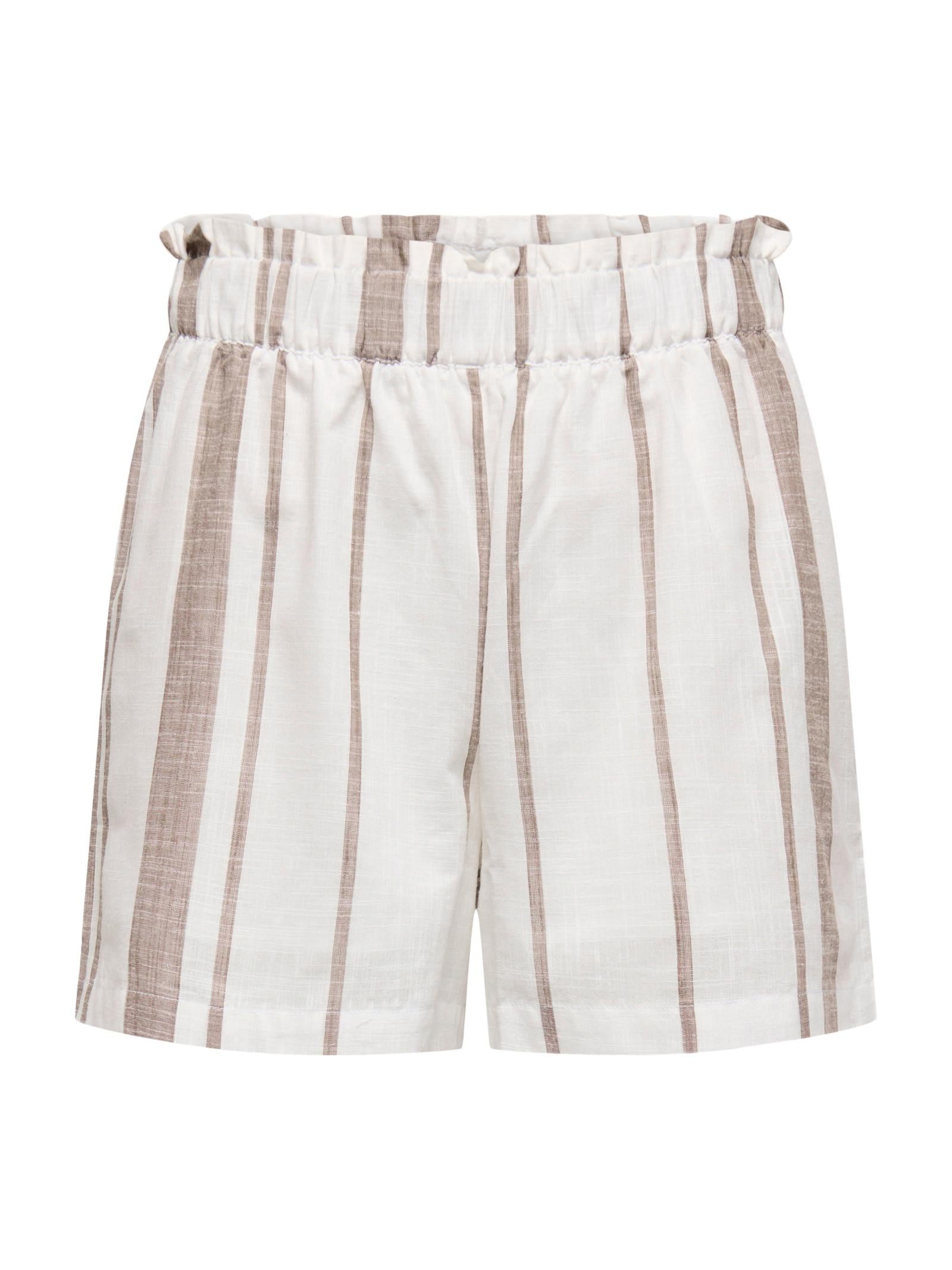 Shorts Jacqueline De Yong Dorthea Bianco a righe 15312604 /Cloud Dancer JDY 