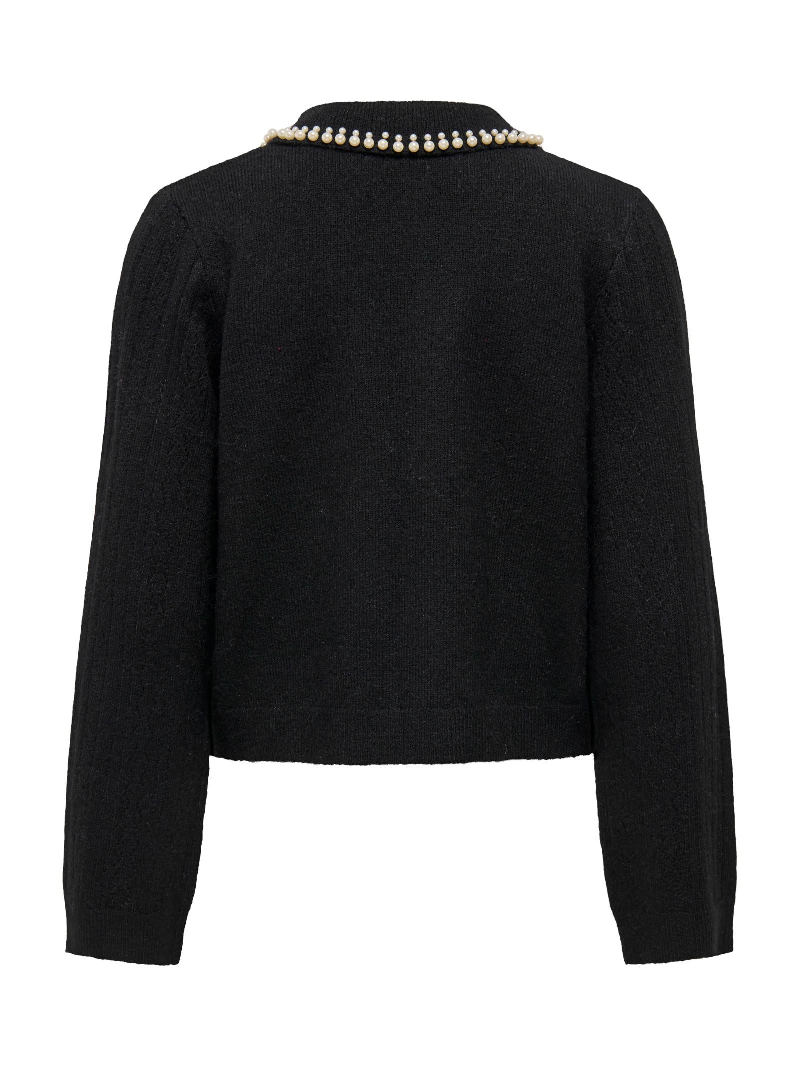 Maglia Jacqueline De Yong April Nero con colletto 15351838 /Black JDY 