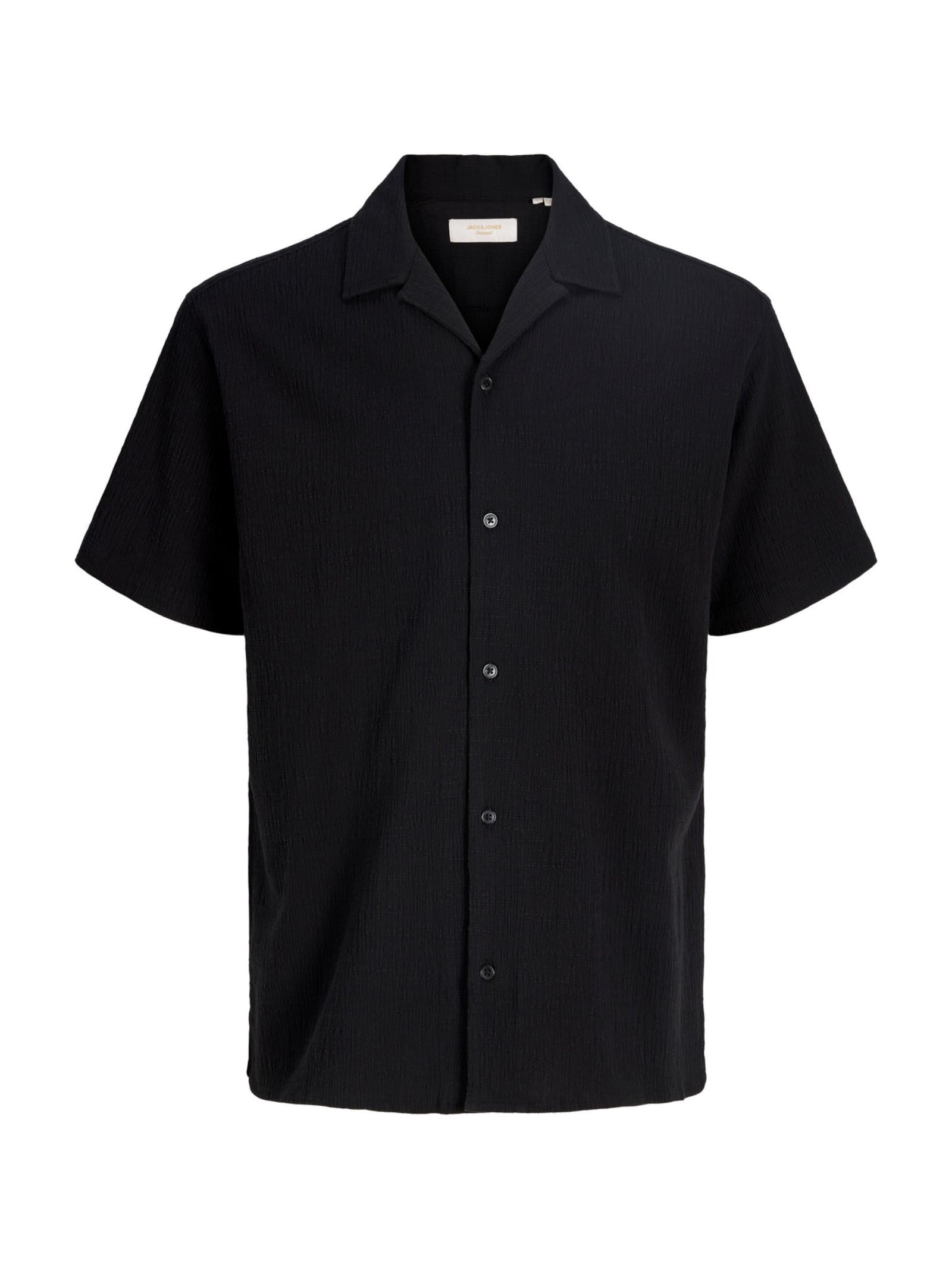 Camicia Jack & Jones Nero Luke relaxed 12255781 /Black JACK & JONES 