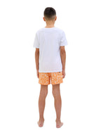 Costume Jack & Jones Maui Arancio da bambino 12273843 /Iceland Poppy JACK & JONES JUNIOR 
