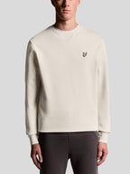 Felpa Lyle & Scott Beige girocollo ML424VOG COVE LYLE & SCOTT 