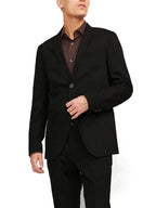 Giacca Jack & Jones Franco Nero monopetto 12199891 /BLACK JACK & JONES 