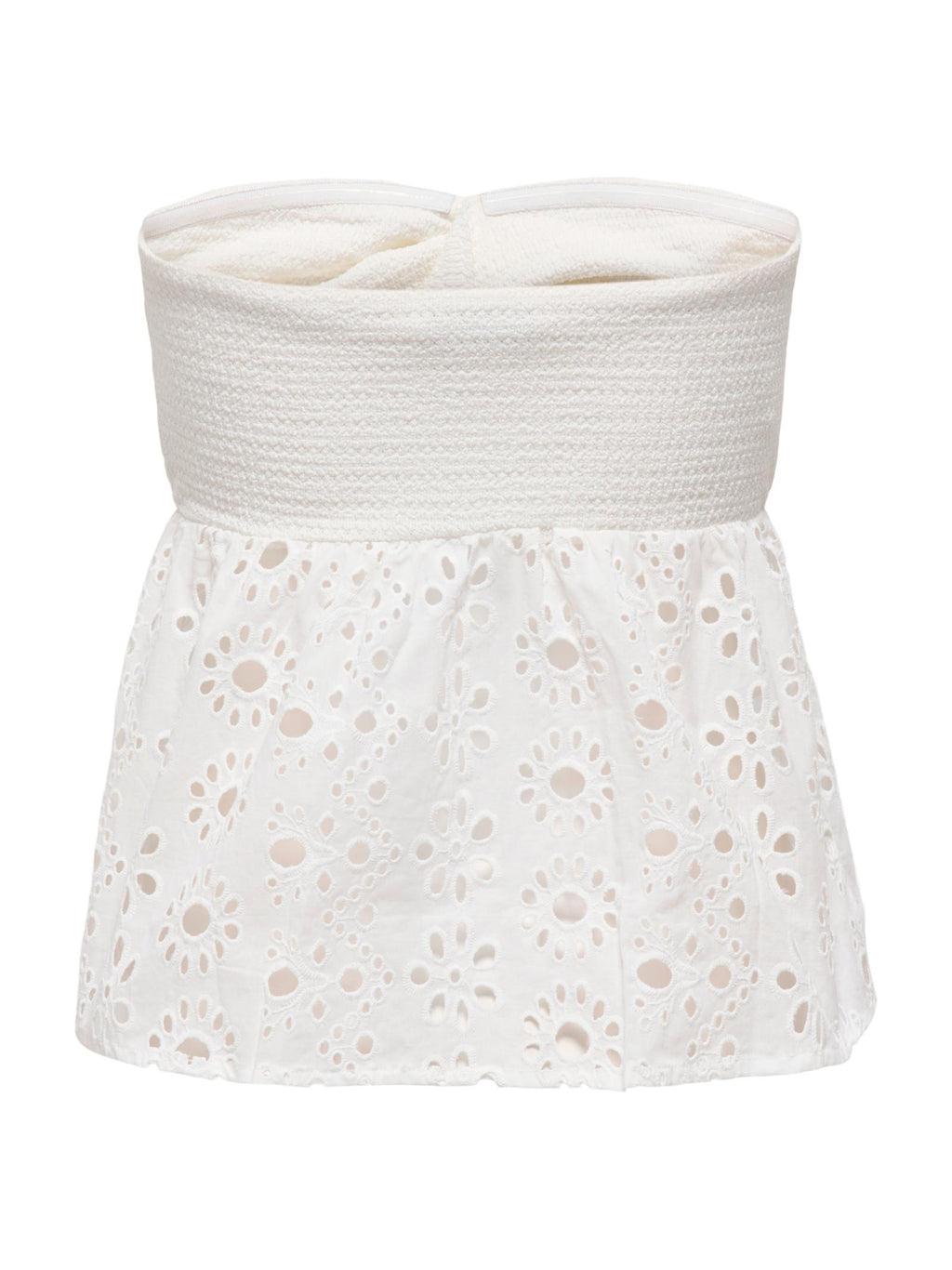 Top Only Bianco Aurora a tubo 15344871 /Cloud Dancer ONLY 