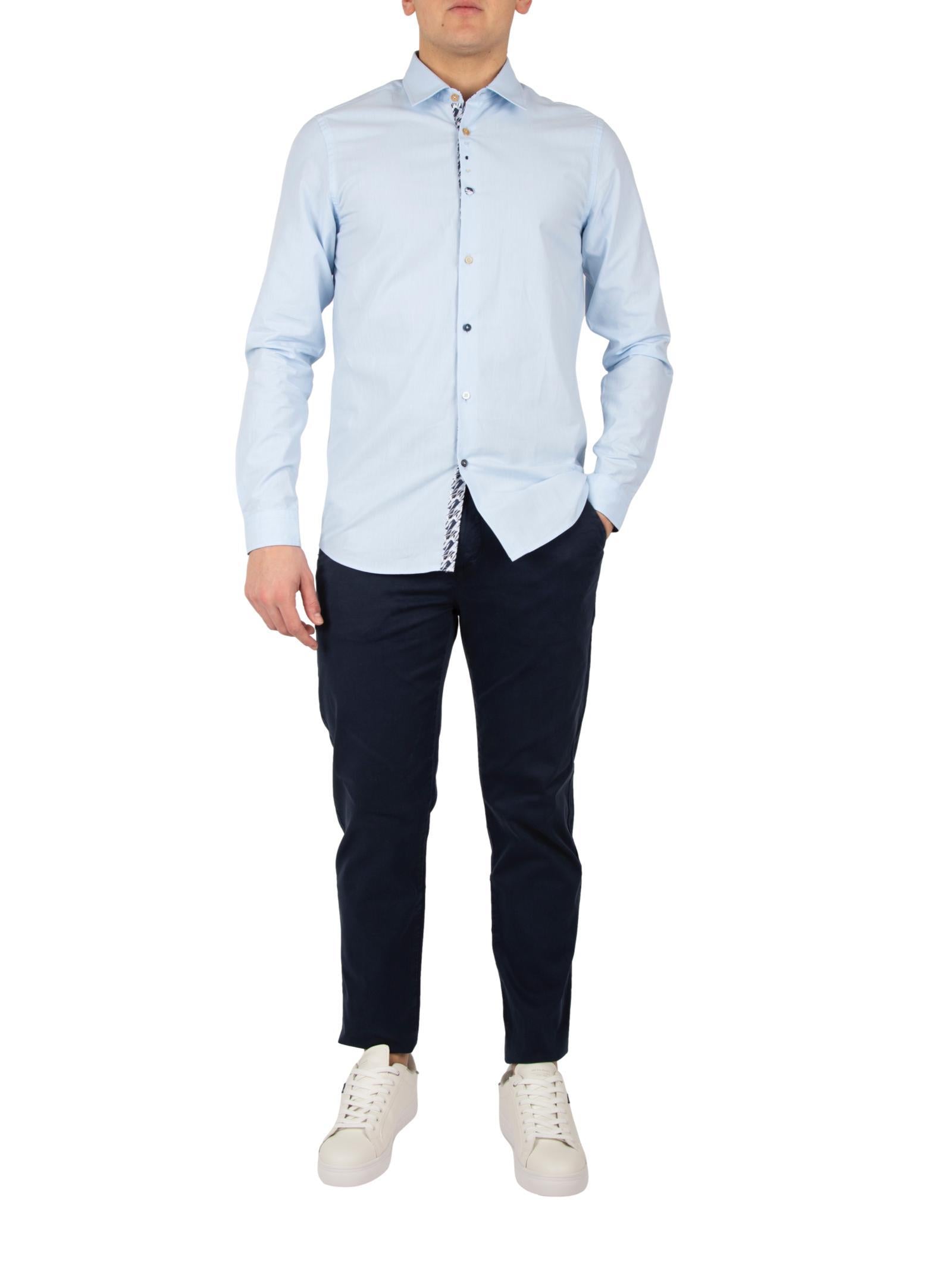 Camicia Seinse Microfantasia Celeste CE1032 CELESTE SEINSE 