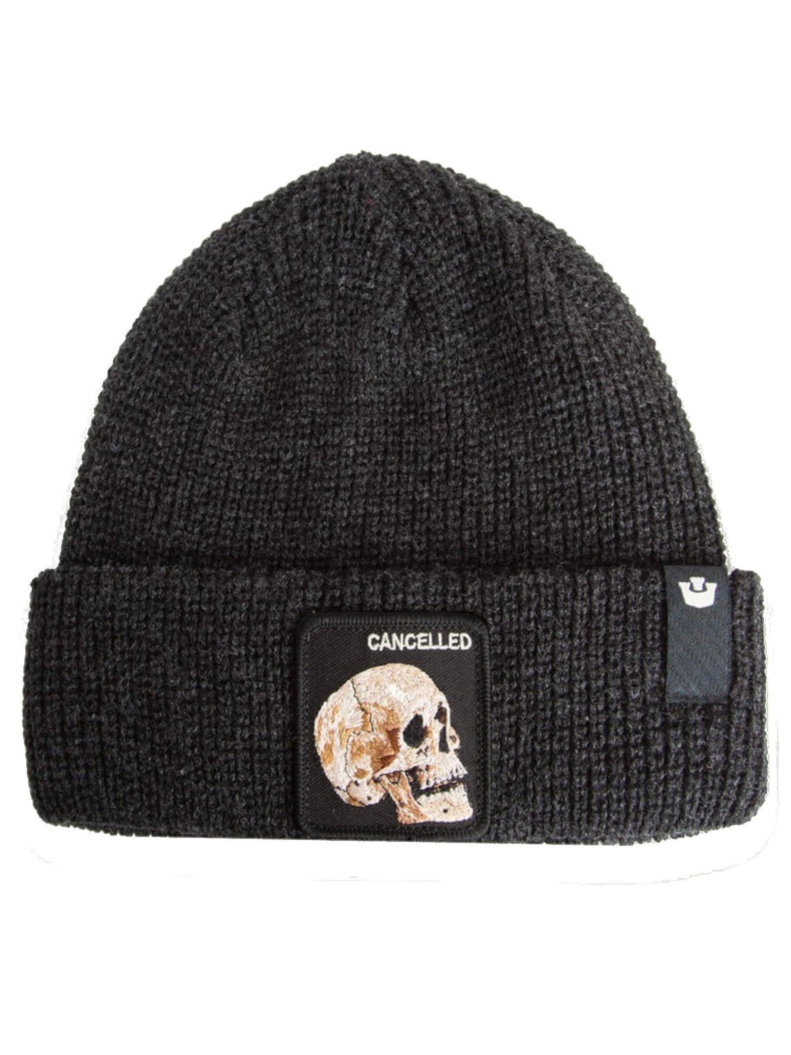 Berretto Goorin Bros Nero Teschio 1072491 NERO GOORIN BROS 