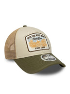 Berretto New Era 9FORTY Trucker Beige patch 60856275 NOVSTN NEW ERA 