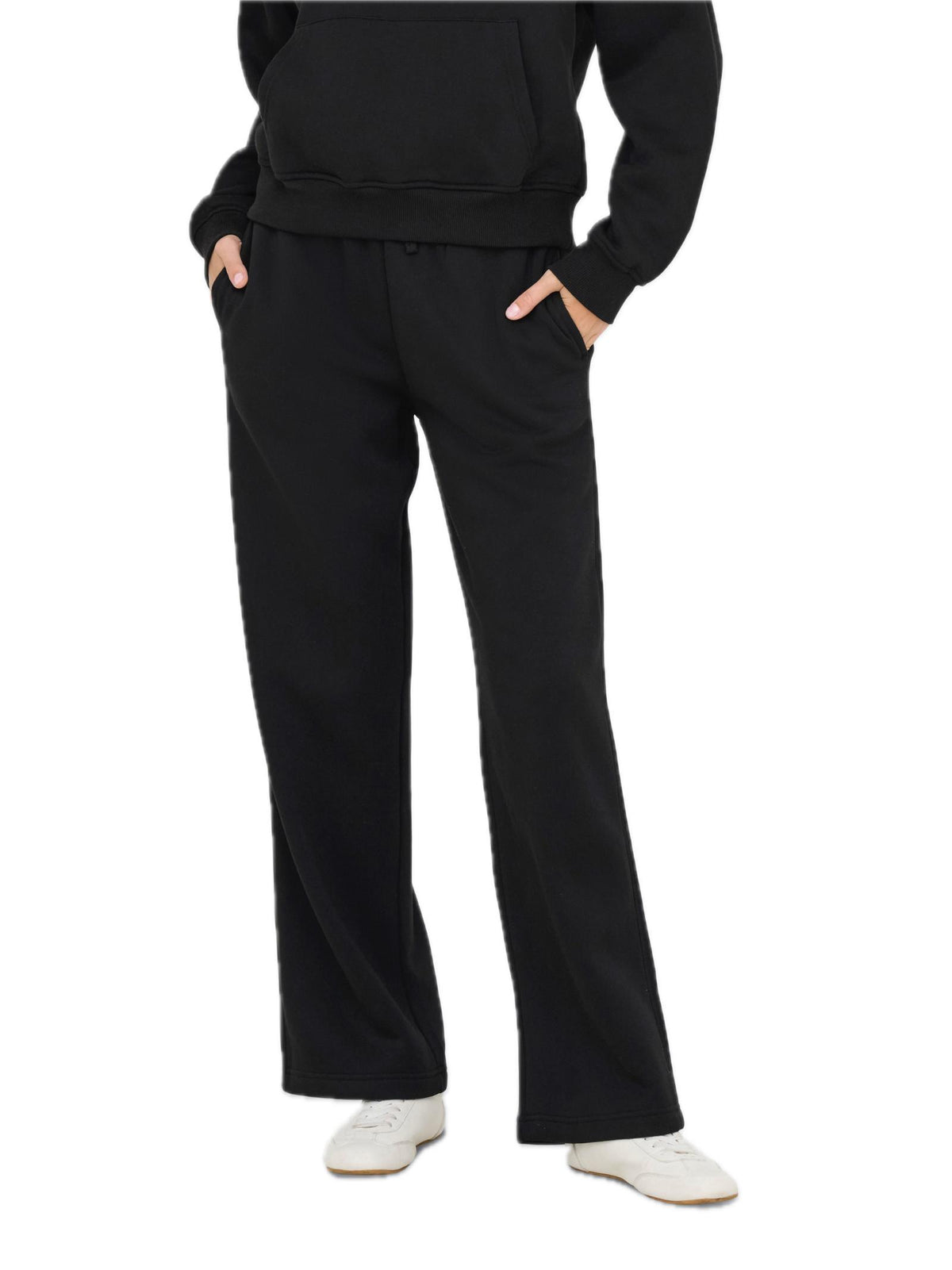 Pantalone in felpa Only Best Nero Wide fit 15338734 /Black ONLY 
