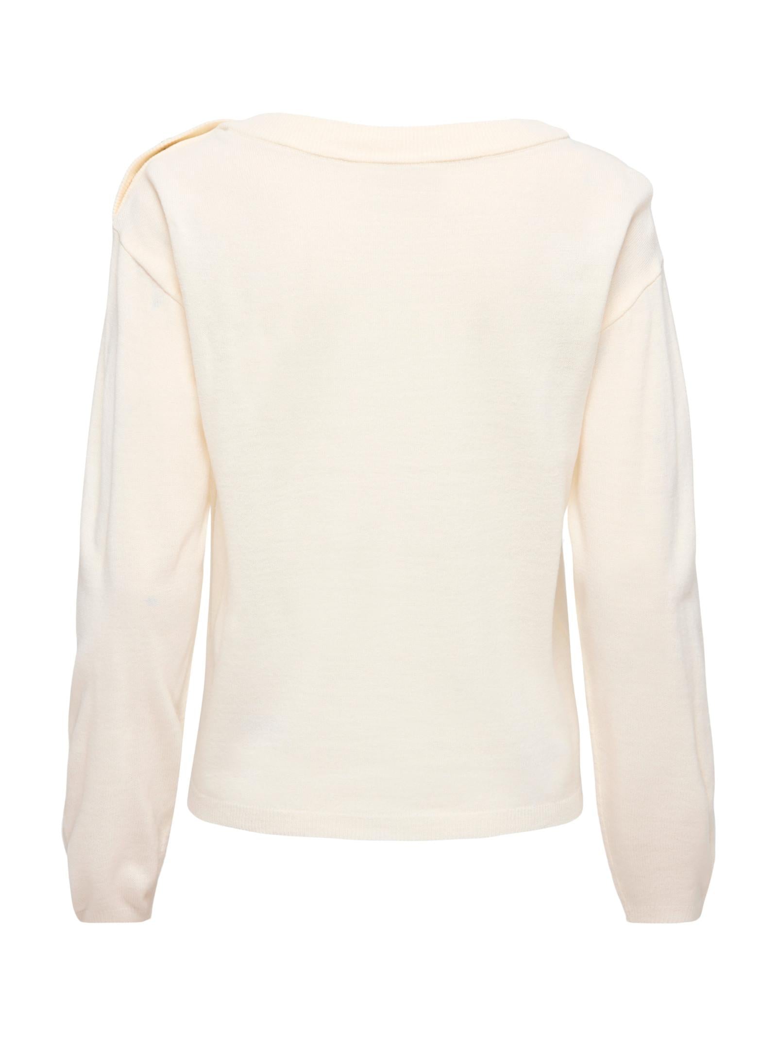 Maglia JDY Laura Panna con bottoni 15366136 /Eggnog JDY 