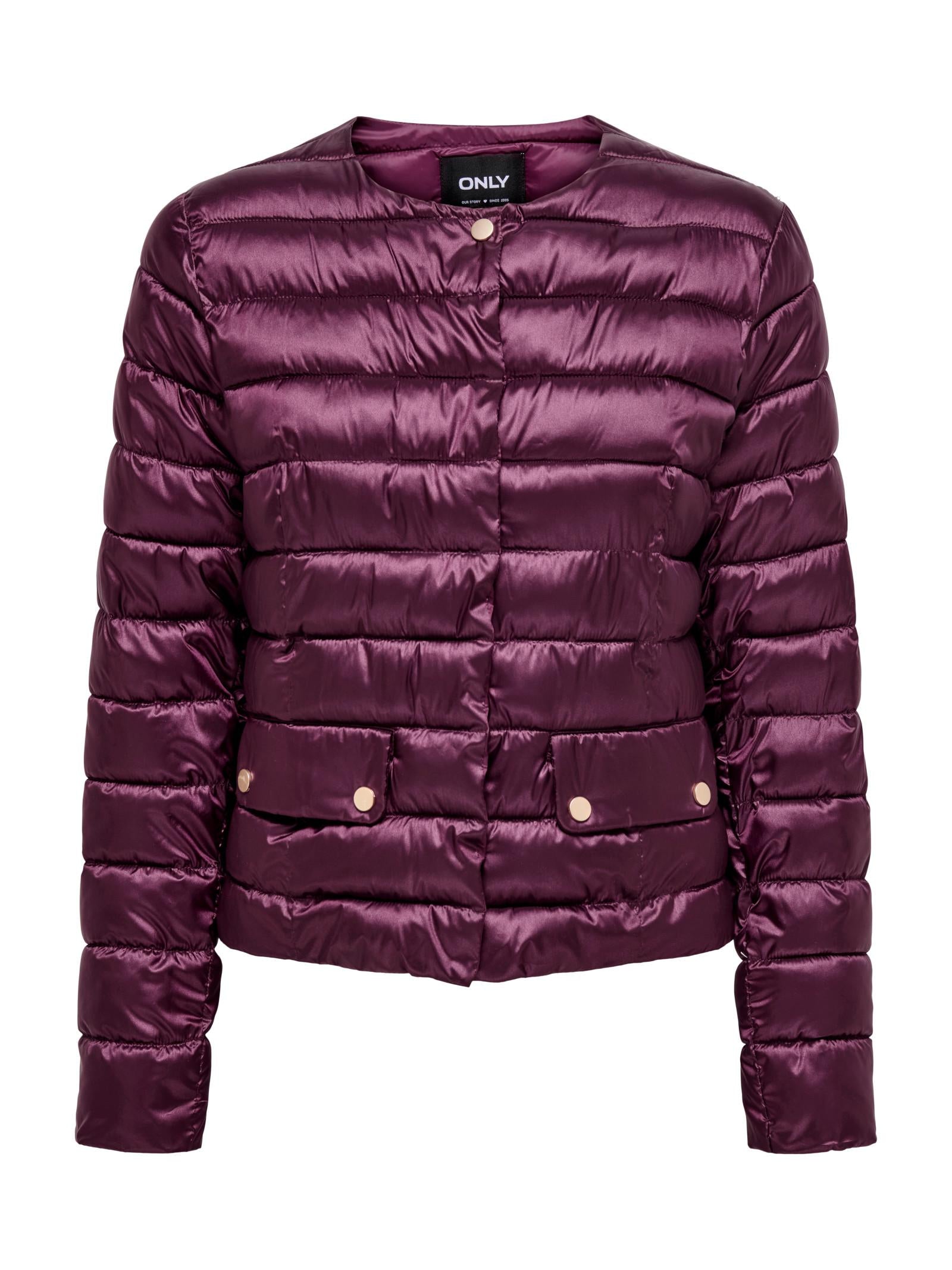 Giubbotto Only Vega Vinaccia girocollo 15349462 /Mauve Wine ONLY 