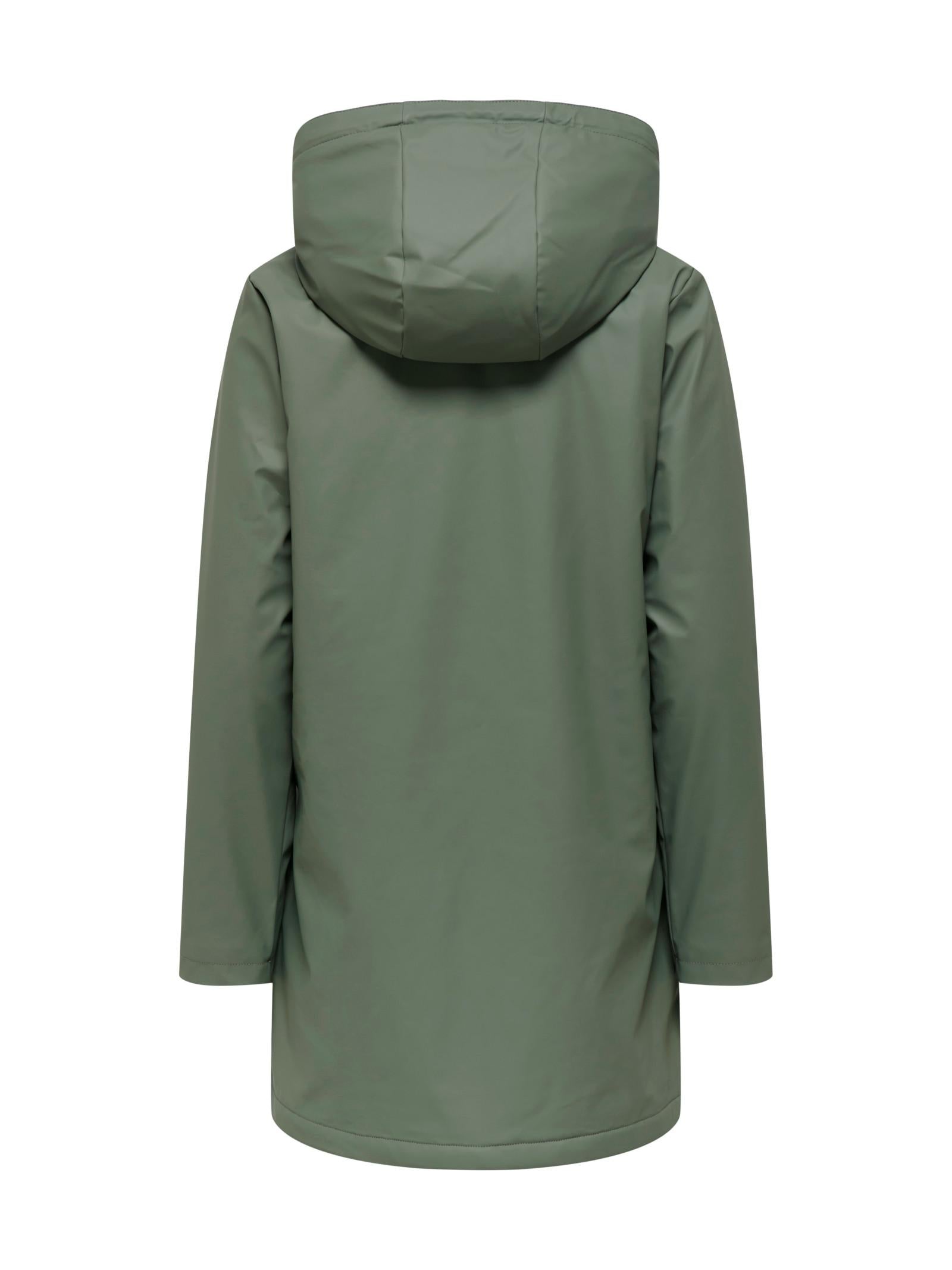 Giubbotto Only Sally Verde con cappuccio 15206116 /Castor Gray ONLY 