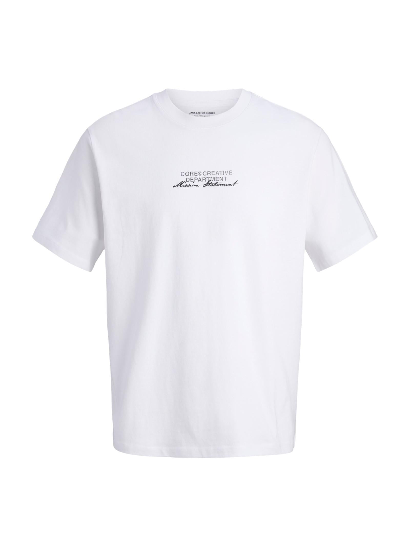 T-shirt Jack & Jones Bianco Dust stampa 12292994 /Bright White JACK & JONES 