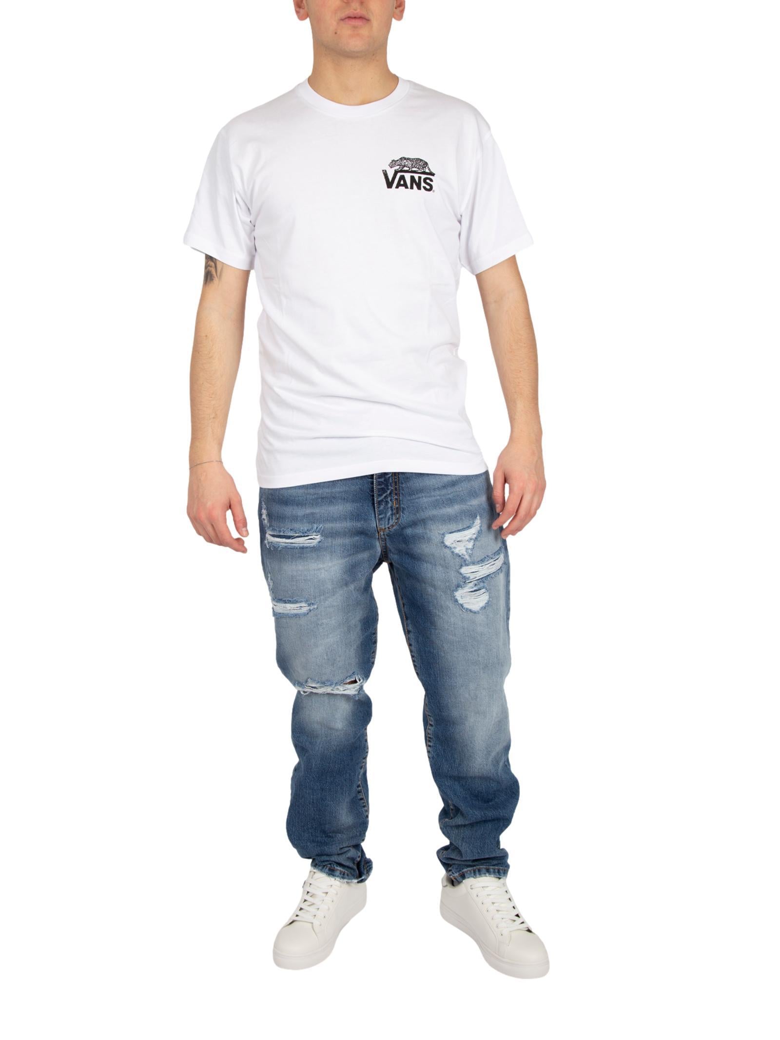 T-shirt Vans Bianco tigre manica corta M3Y WHT VANS 