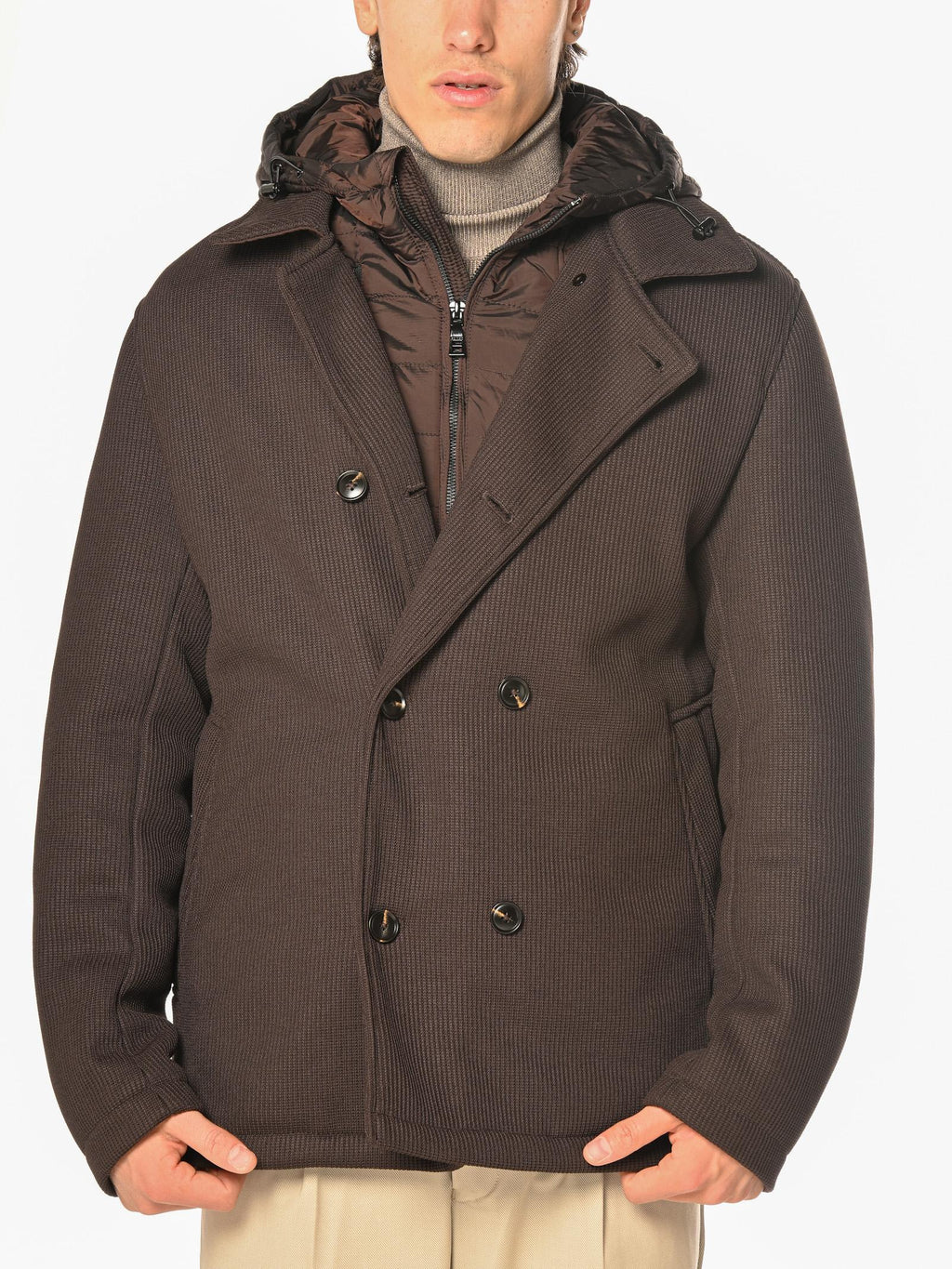 Giubbotto Seinse Moro doppio petto GBI1090 MORO SEINSE 