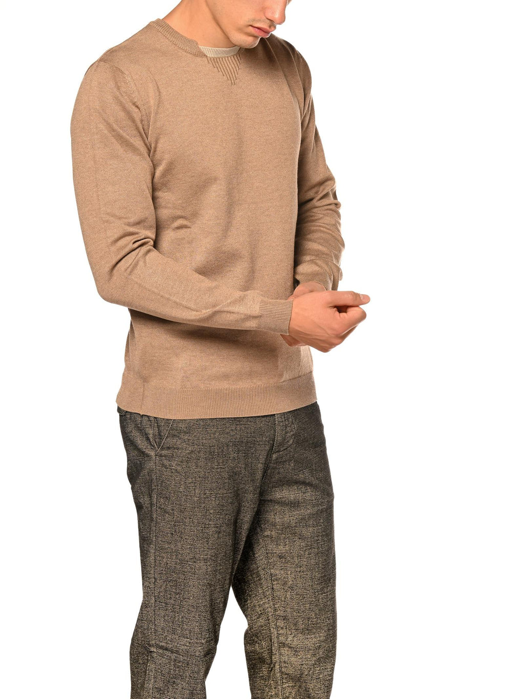 Maglia Seinse Cammello doppio collo MI3136 CAMMELLO SEINSE 