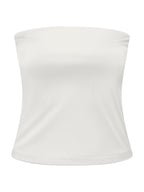 Top Only Kiss Bianco a fascia 15371779 /Cloud Dancer ONLY 