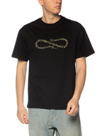 T-shirt Propaganda Nero Logo python TS635 NERO PROPAGANDA 