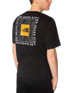 T-shirt Urban Ring Nero stampa retro UR1110033 NERO URBAN RING 