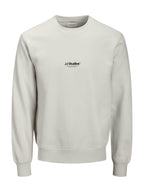 Felpa Jack & Jones Soho Beige girocollo 12278791 /Moonbeam JACK & JONES 