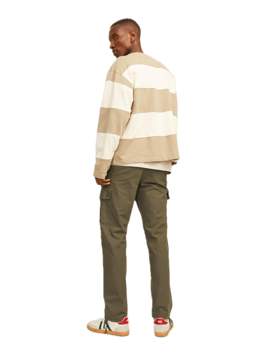 Pantalone Jack & Jones Kane Verde Cargo 12258150 /Olive Night JACK & JONES 