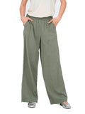 Pantalone Only Laris Verde con elastico 15337956 /Smokey Olive ONLY 