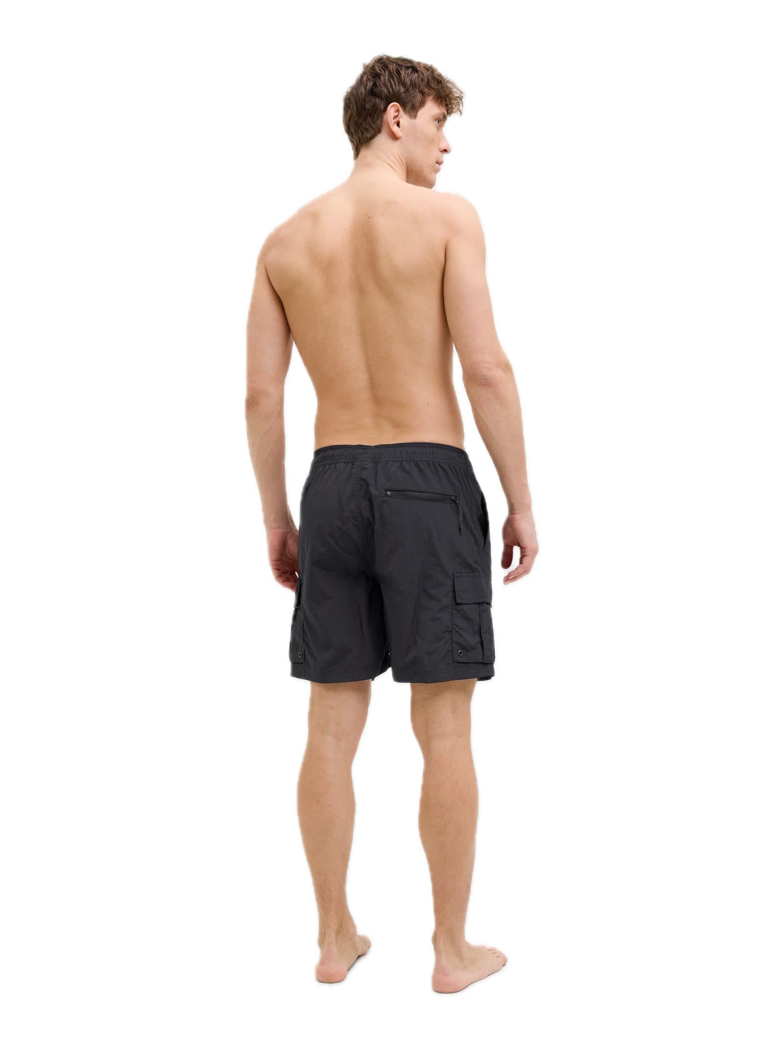 Costume Jack & Jones Naxos Nero con tasche cargo<BR/> 12272989 /Black JACK & JONES 