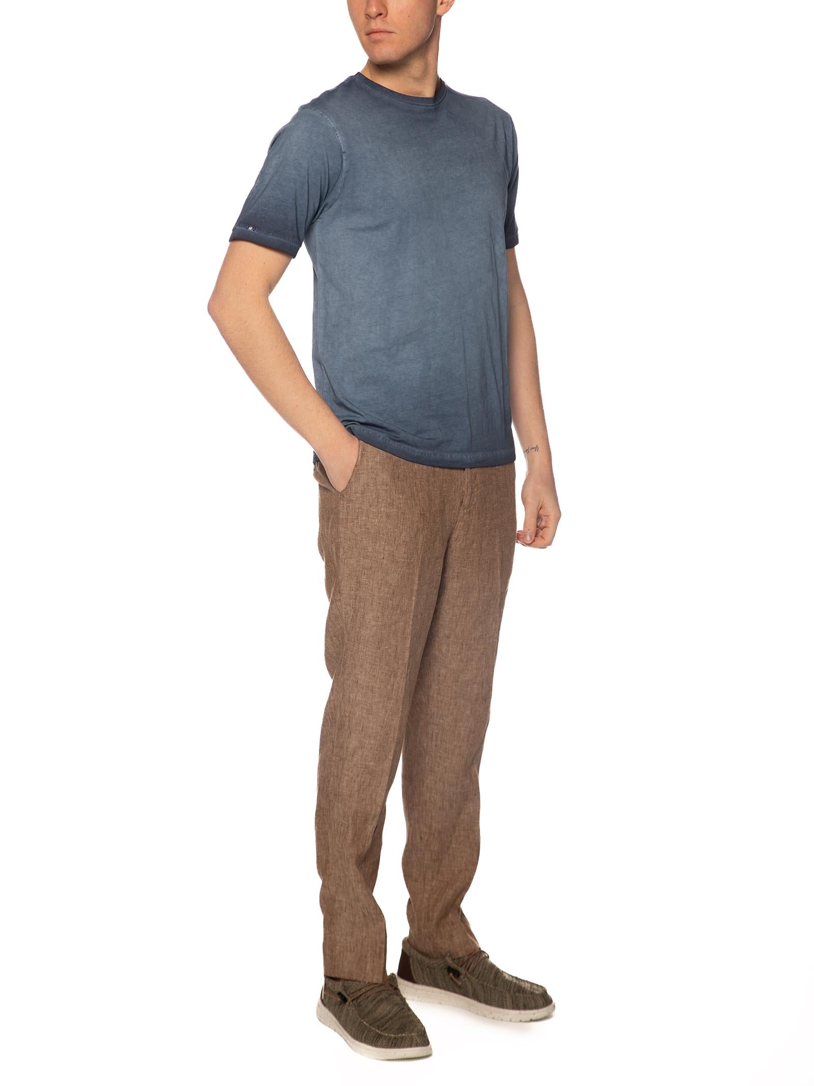 T-shirt Seinse Blu Basic manica corte TE3247 BLU SEINSE 
