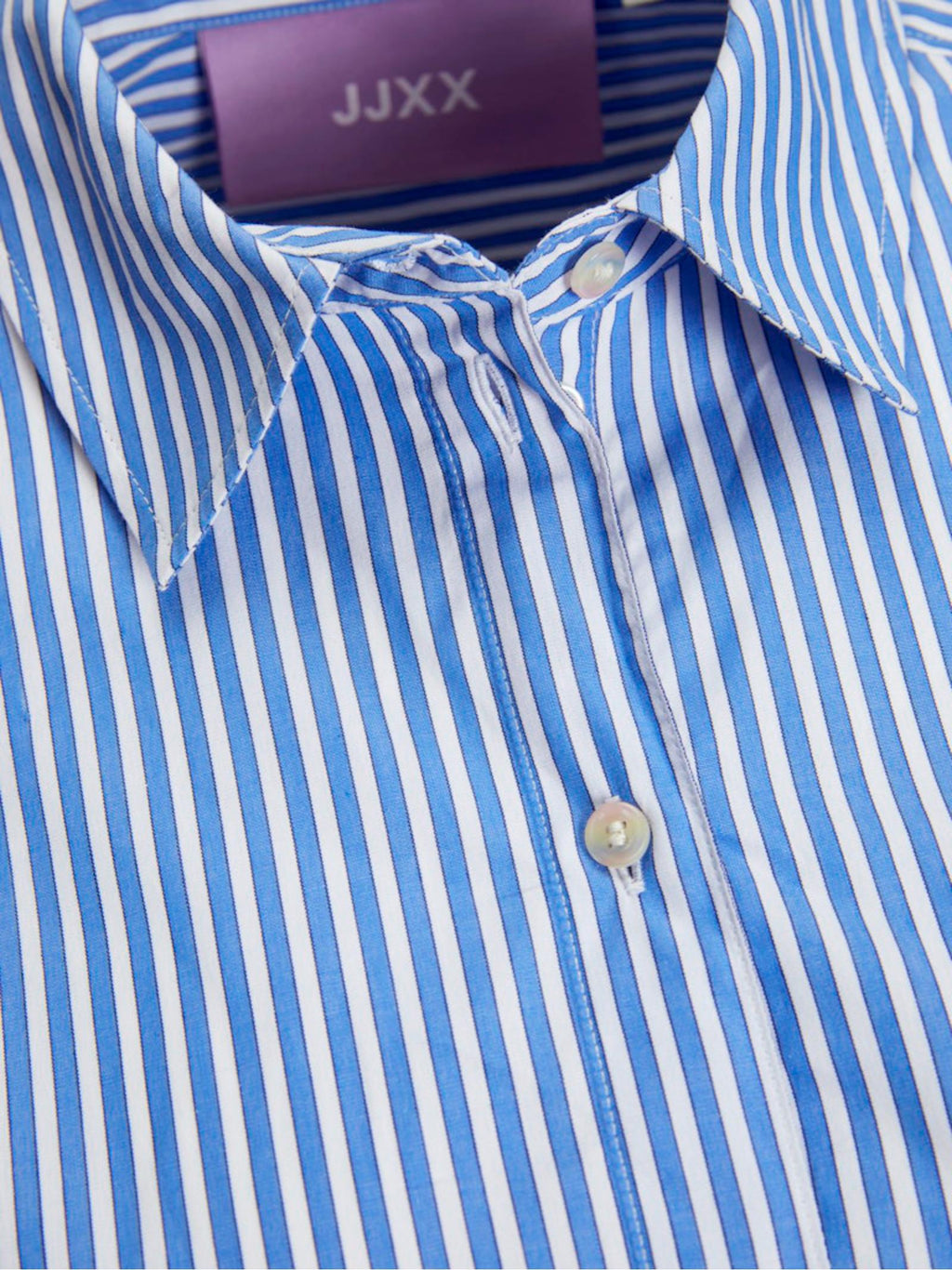 Camicia JJXX Blu bianco Jamie corta 12260549 /Navy Blazer JJXX 