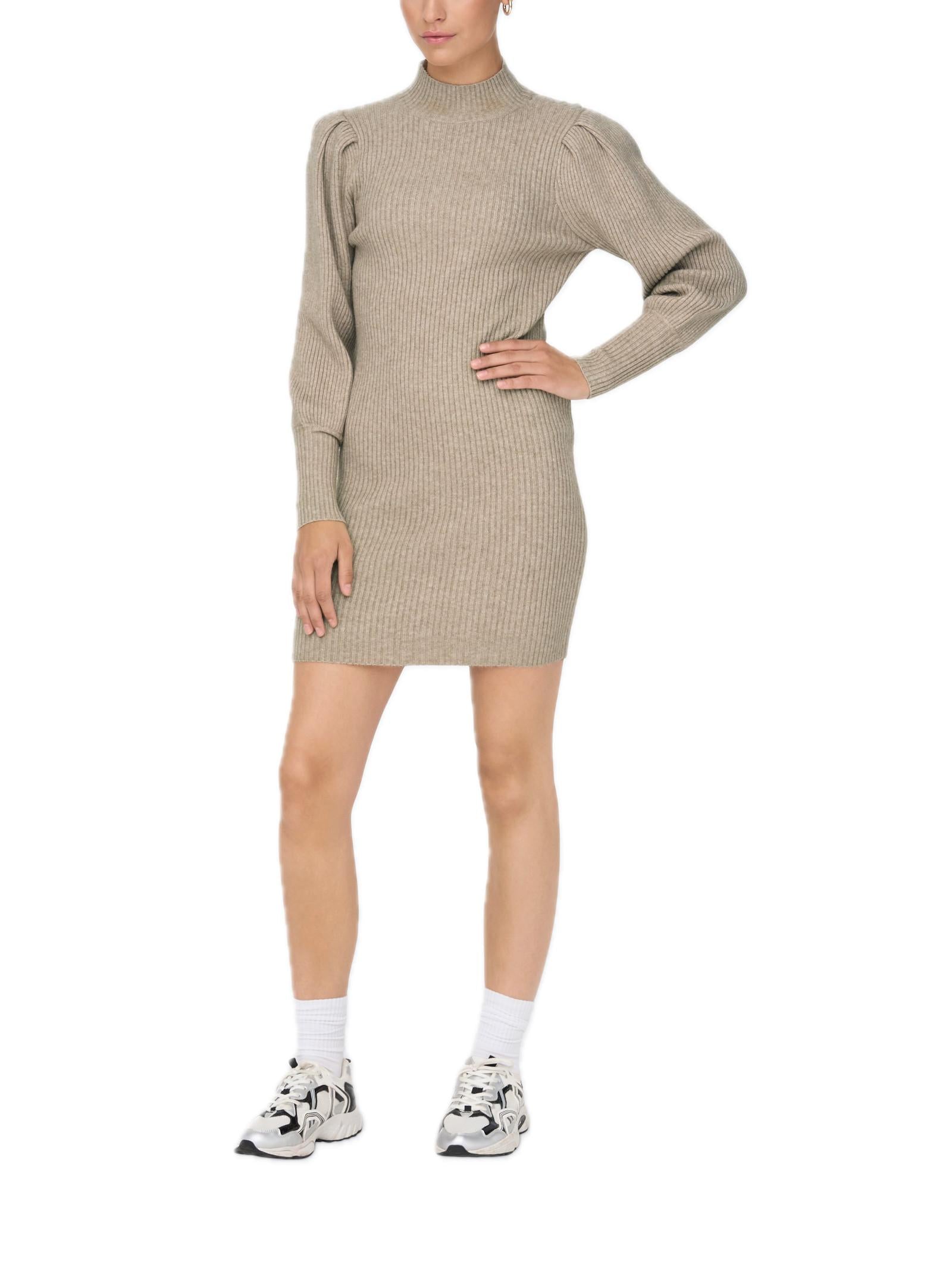 Abito Only  Katia Beige  a collo alto 15232502 /Mocha Meringue ONLY 