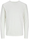 Maglia Jack & Jones Breze Bianco girocollo 12269654 /Cloud Dancer JACK & JONES 