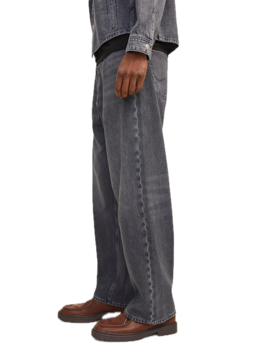 Jeans Jack & Jones Nero Ron baggy 12268012 /Black Denim JACK & JONES 