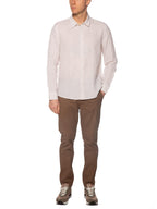 Camicia Seinse Perla lino lavorata CE1121 PERLA SEINSE 