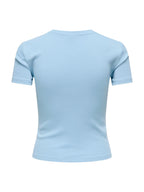 T-shirt Only Kira Celeste stampa 15359963 /Soft Chambray ONLY 
