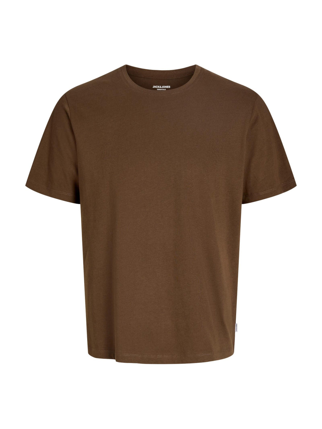 T-shir Jack & Jones Organic Marrone a maniche corte basic 12156101 /Cocoa JACK & JONES 