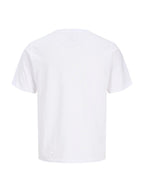 T-shirt Jack & Jones Alex Bianco vintage 12298020 /White JACK & JONES 
