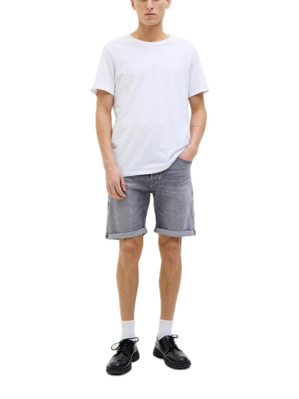 Bermuda Jack & Jones Rick Nero 12269612 /Black Denim JACK & JONES 