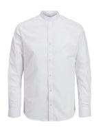 Camicia Jack & Jones Joe Bianco coreana 12205921 /White JACK & JONES 
