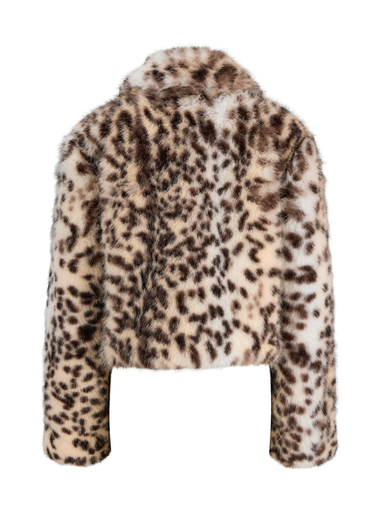 Giubbotto JJXX Tania Maculato con finta pelliccia 12288913 /Bone White JJXX 