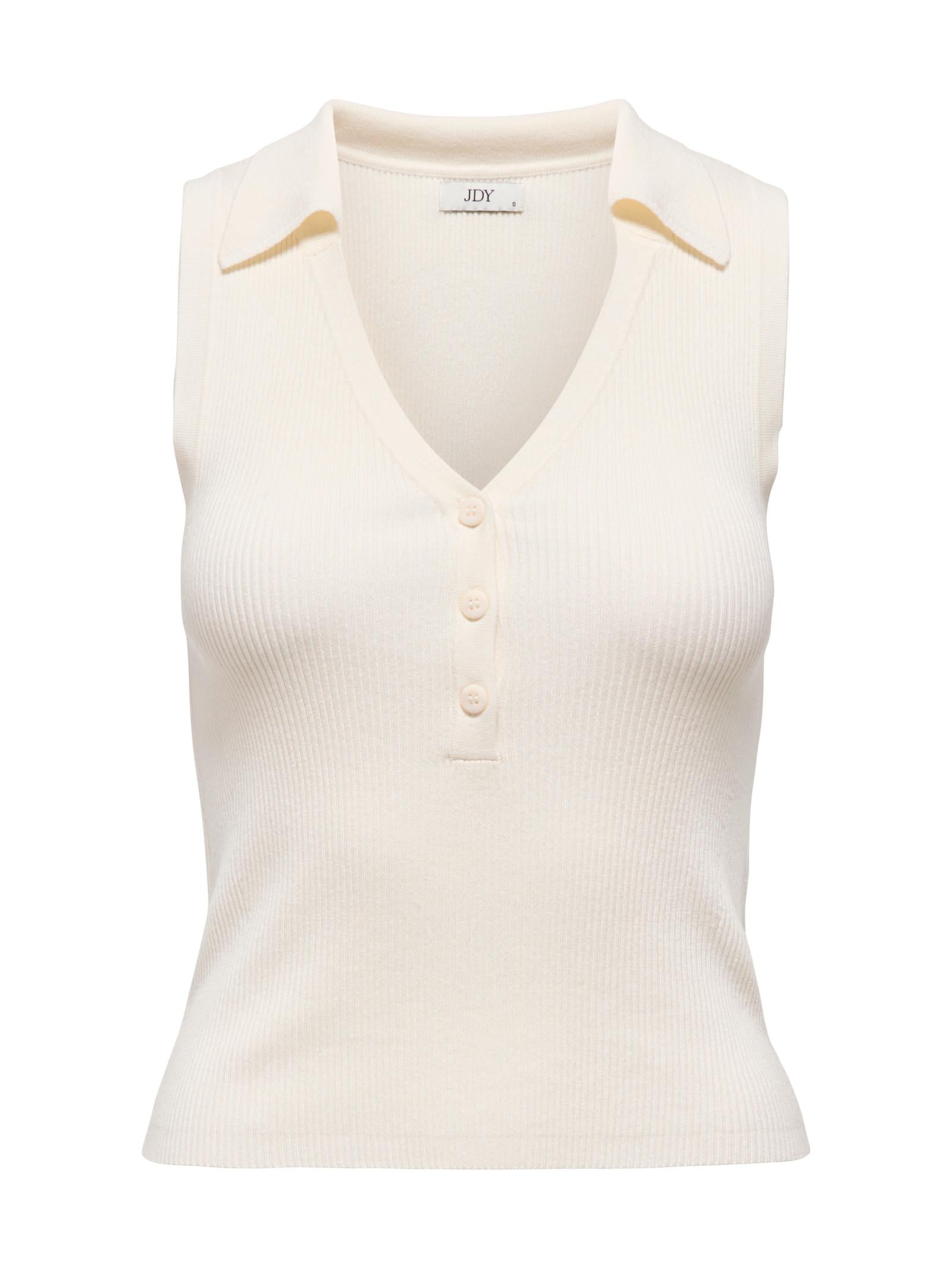 Top JDY Bianco Nanna in maglia 15351433 /Cloud Dancer JDY 