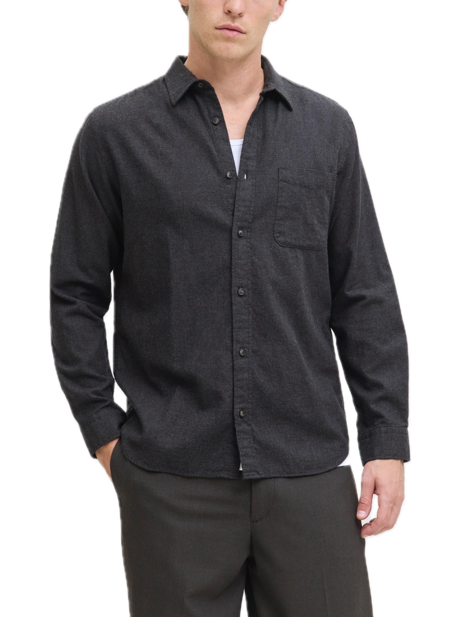 Camicia Jack & Jones Classic Antracite 12278416 /Dark Grey Melange JACK & JONES 