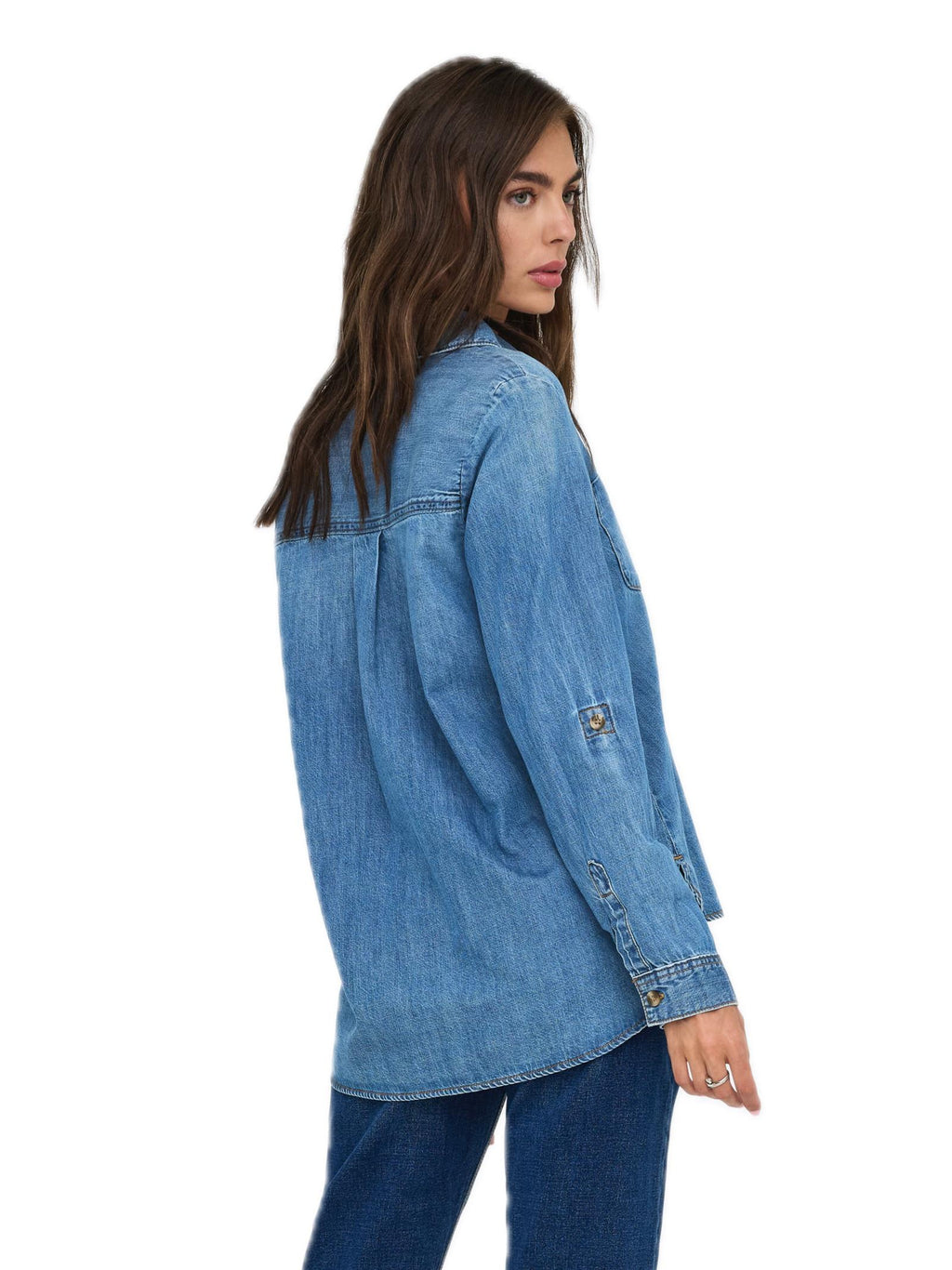 Camicia Only Yasmin Medium Blue in denim 15361370 /Medium Blue Denim ONLY 