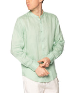 Camcia Gianni Lupo Menta coreana lino GL7620S MENTA GIANNI LUPO 