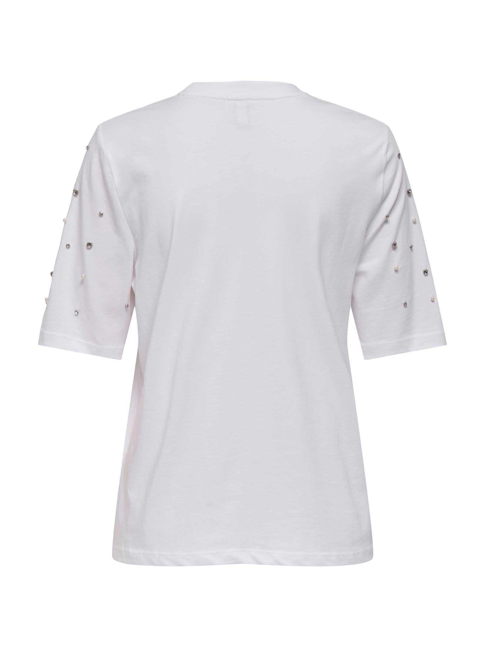 T-shirt Only Julia Bianco ricamo 15324847 /Bright White ONLY 