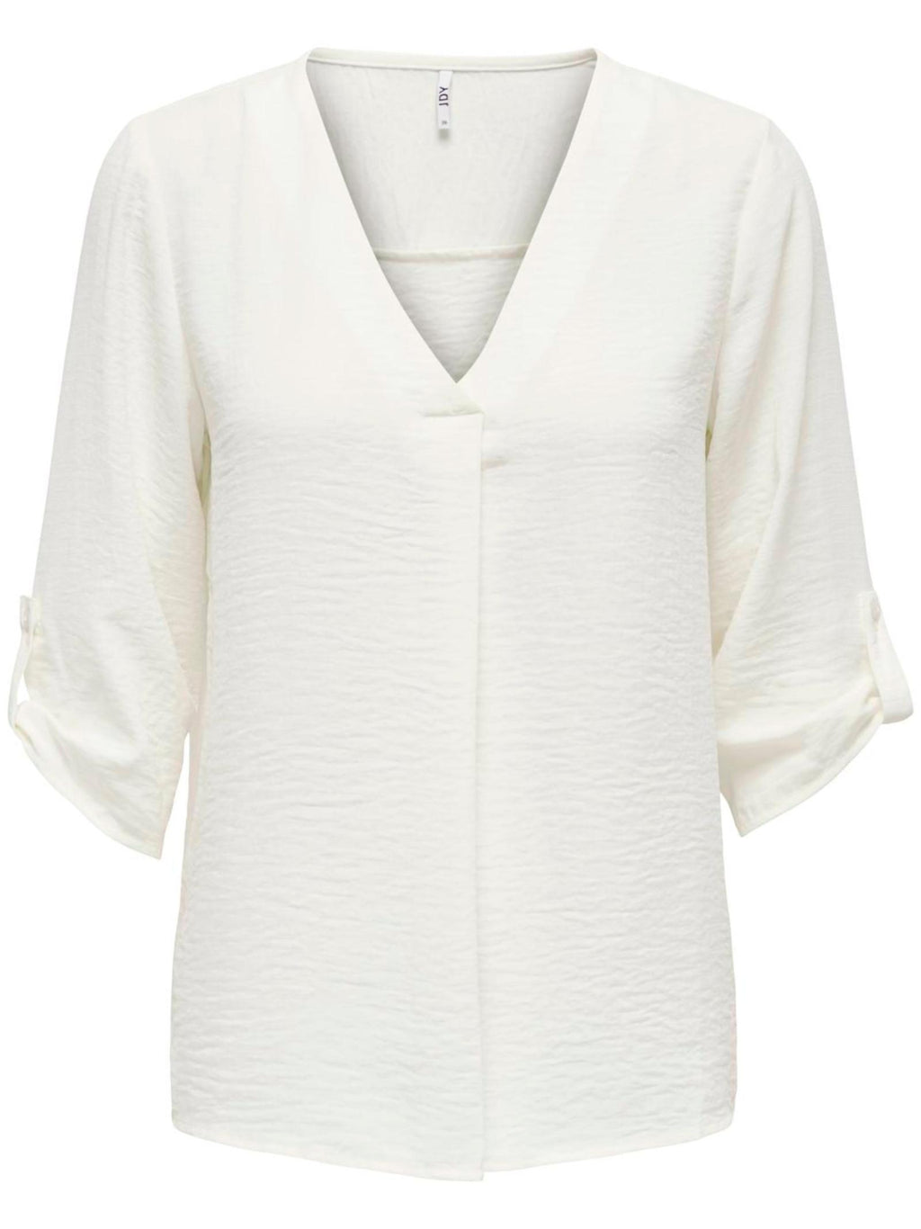 Blusa Jacqueline De Yong Bianco Diva scollo a V 15226911 /Cloud Dancer JDY 