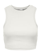 Top Only Vilma Bianco smanicato 15282771 /Cloud Dancer ONLY 