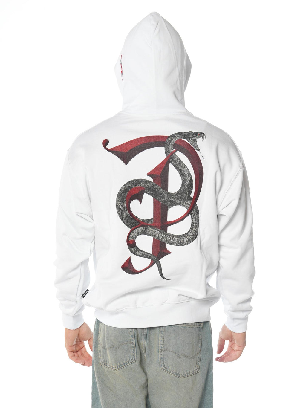 Felpa Propaganda Venom Bianco FE542 BIANCO PROPAGANDA 